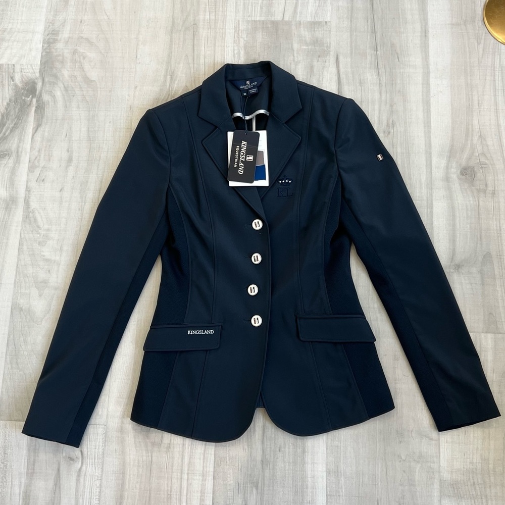 Kingsland Show Jacket. Navy. Women’s Size 34.
